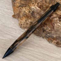 特上黒柿 / UMA 木軸シャープペンシル / ブラック金具 【一点もの！604132】 ボールペンに変更可能・金具色の変更可能