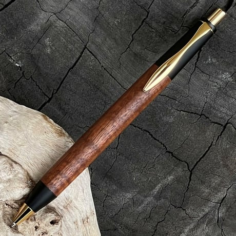 木製ボールペン 青と茶色のツートン 木製ボールペン 青と茶色のツートン 文房具・事務用品