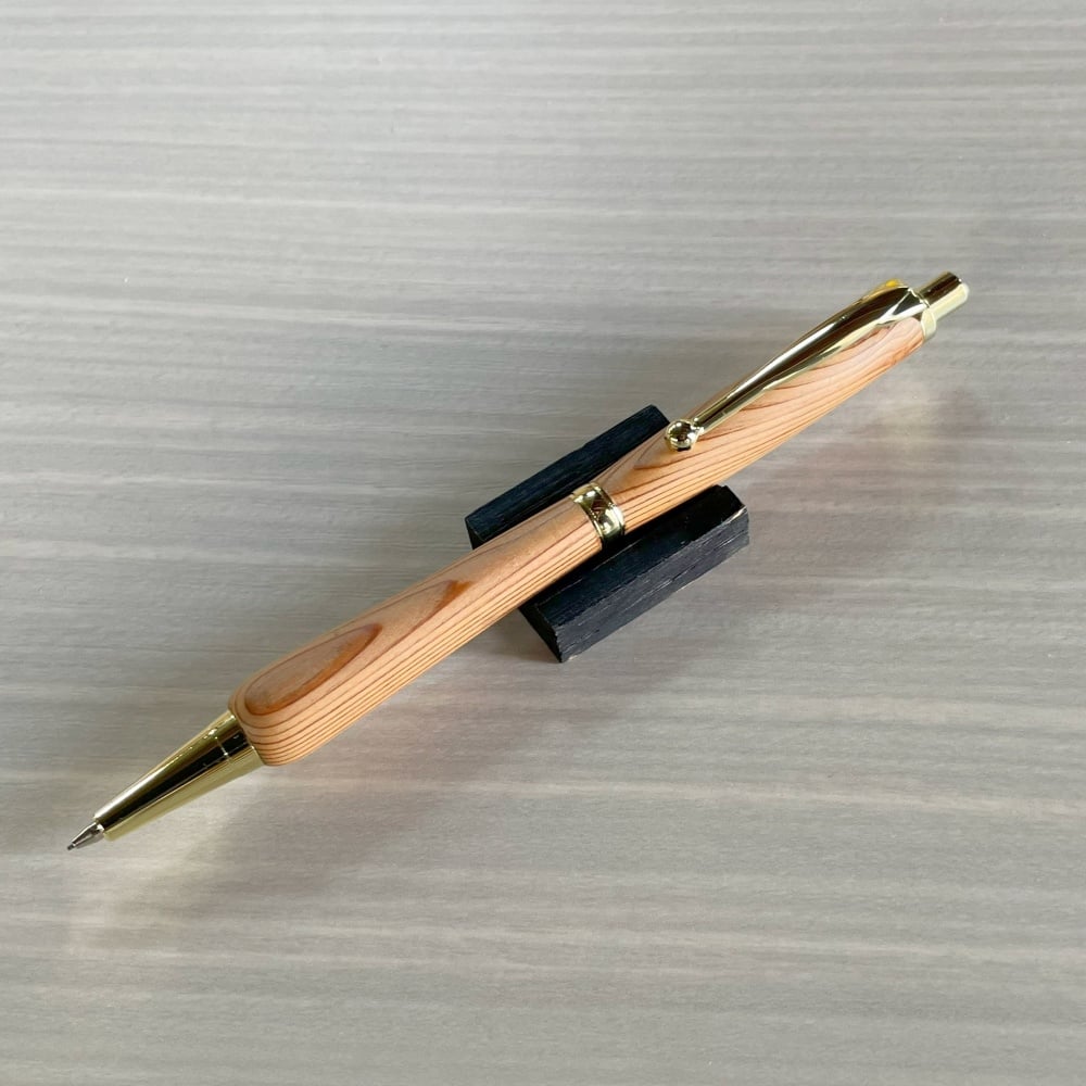 2Pice木軸シャープペンシル0.5mm(屋久杉)ゴールド金具 | MUKU屋 2Pice木軸シャープペンシル0.5mm(屋久杉)ゴールド金具 | MUKU屋