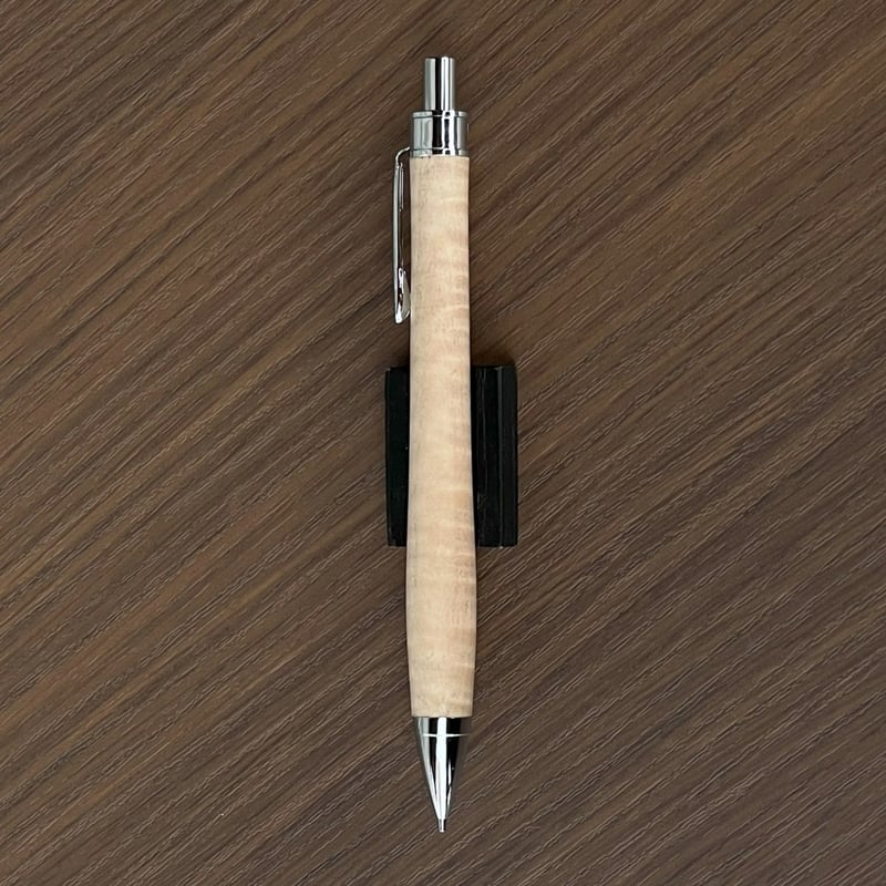 栃(とち)縮杢・トチノキ / UMA10木軸シャープペンシル (SN_420953