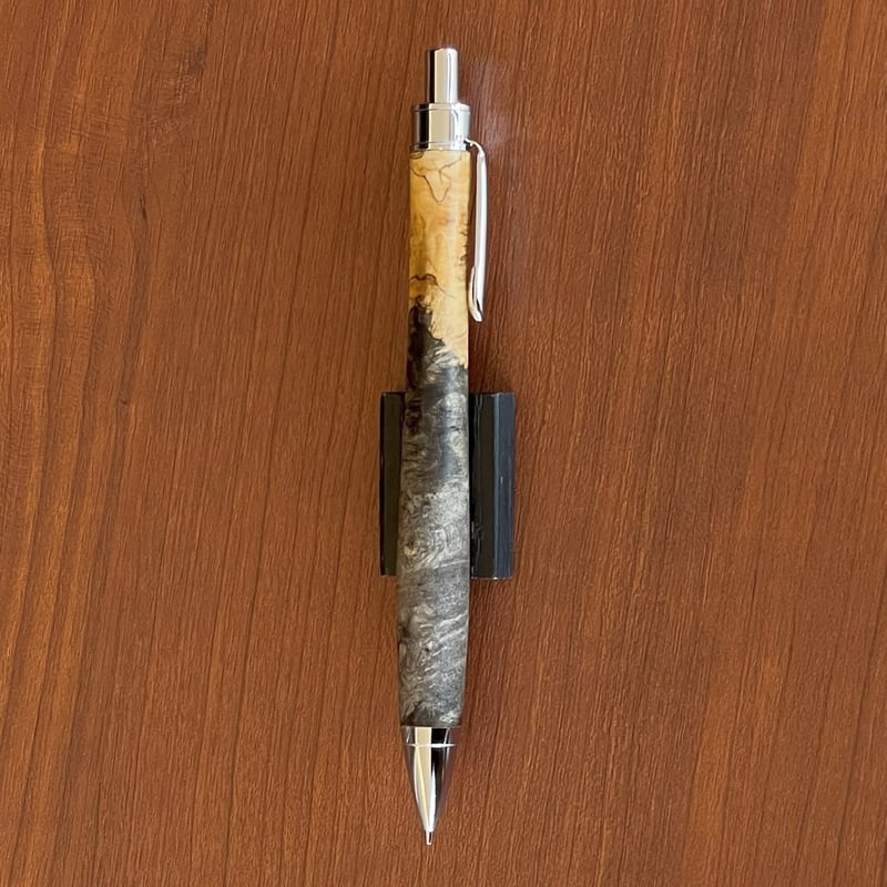 ハンドメイド　木軸ボールペン　バックアイバール　天然木　G2 ハンドメイド 木軸ボールペン バックアイバール 天然木 G2