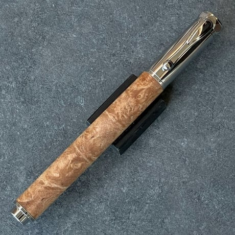 楓ハードメイプル　縮杢　黒漆染め　ガルネリ型 楓ハードメイプル 縮杢 黒漆染め ガルネリ型