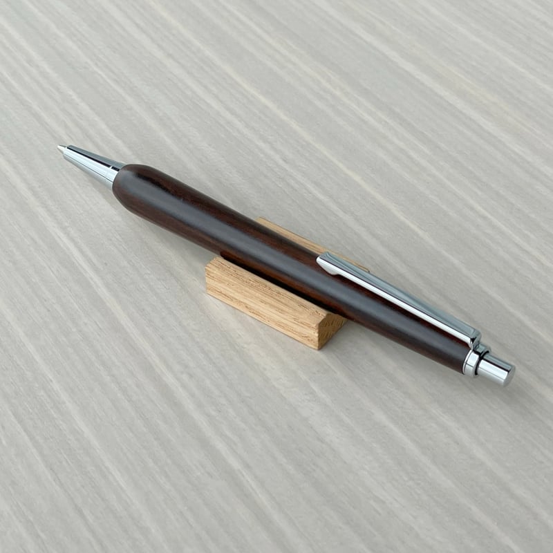 黒檀シャープペンシル0.5mm Slim 木軸シャープペンシル 黒檀（こくたん）0.5mm | MUKU屋