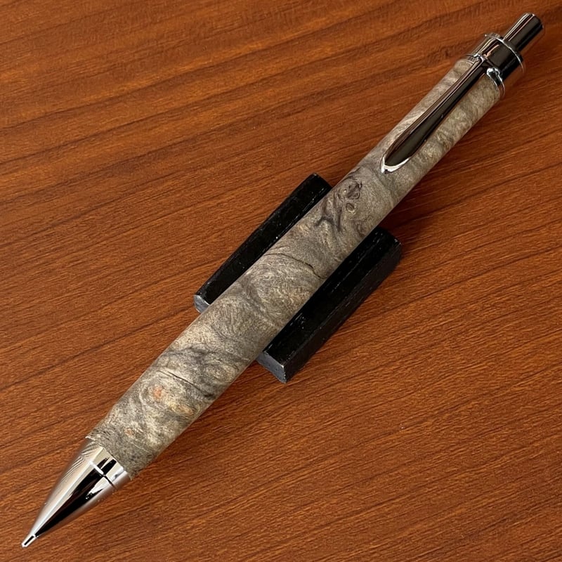 バックアイバール・Buckeye Burl / UMA15 木軸シャープペンシル (SN_42