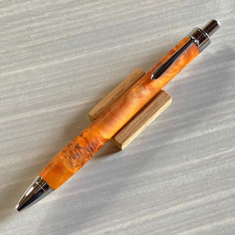 一点もの！木軸ボールペン UMA12 (SN_420547) ポプラ瘤杢  