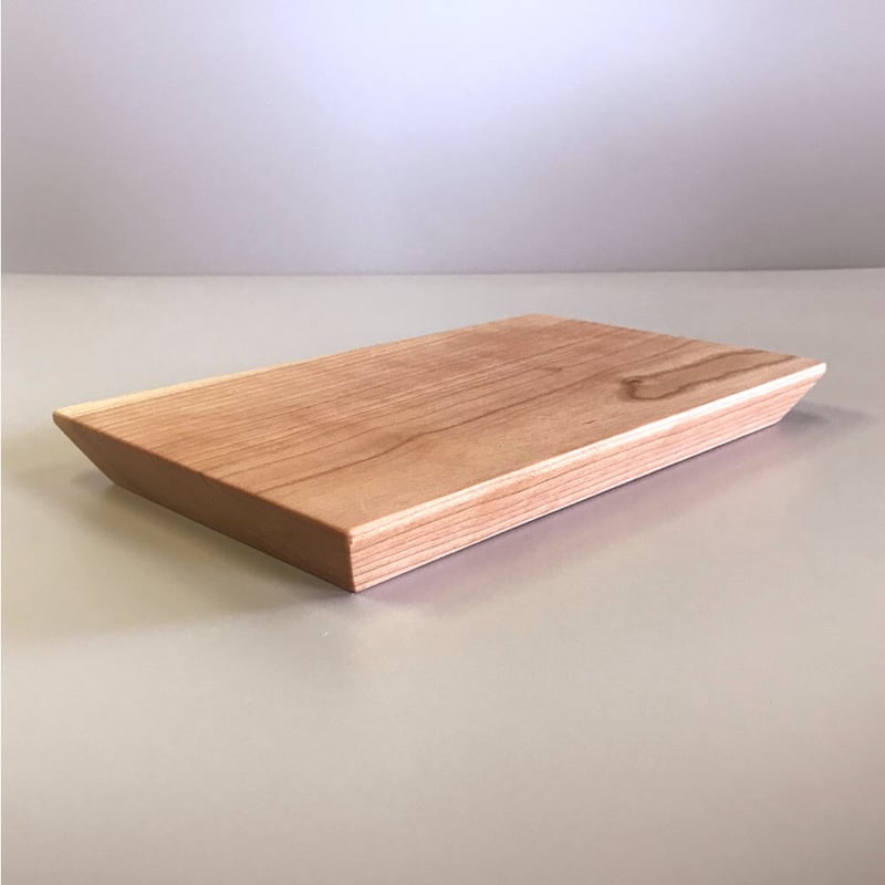 カッティング/デザインボード／まな板 ブラックチェリー材一枚板のカッティングボード・まな板 25cm | MUKU屋