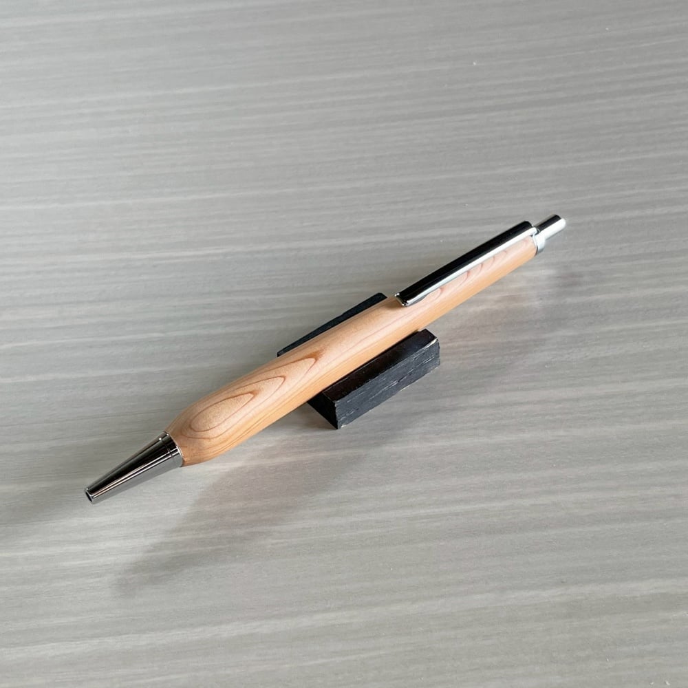 Slim 木軸ボールペン・ノック式（屋久杉） | MUKU屋