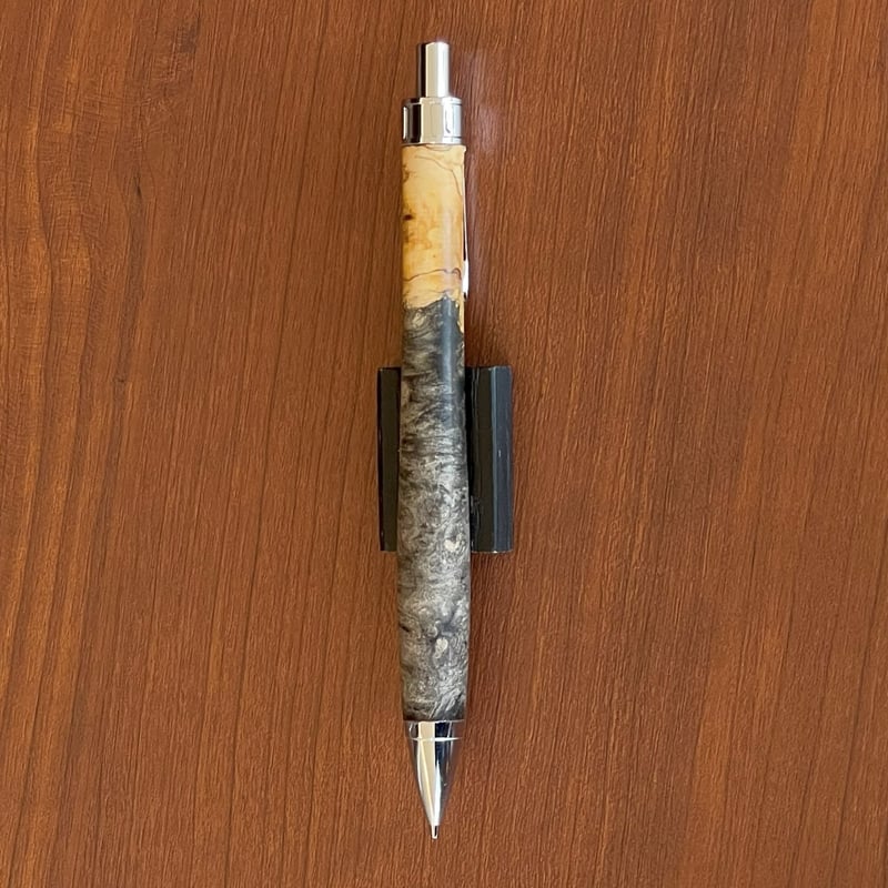 バックアイバール・Buckeye Burl / UMA15 木軸シャープペンシル (SN_42