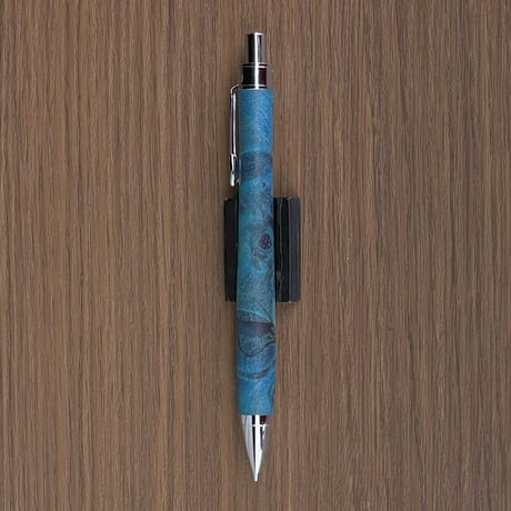 GRAND BLEU スタビライズドウッド 木軸シャープペンシル UMA12 (SN_420803) ポプラ瘤杢【一点もの！】MUKU屋