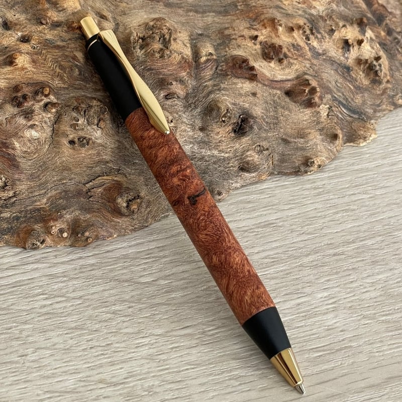 特上 ローズウッド瘤 (Rosewood burl) 紫檀瘤 / OMOSINPEN / 2つ