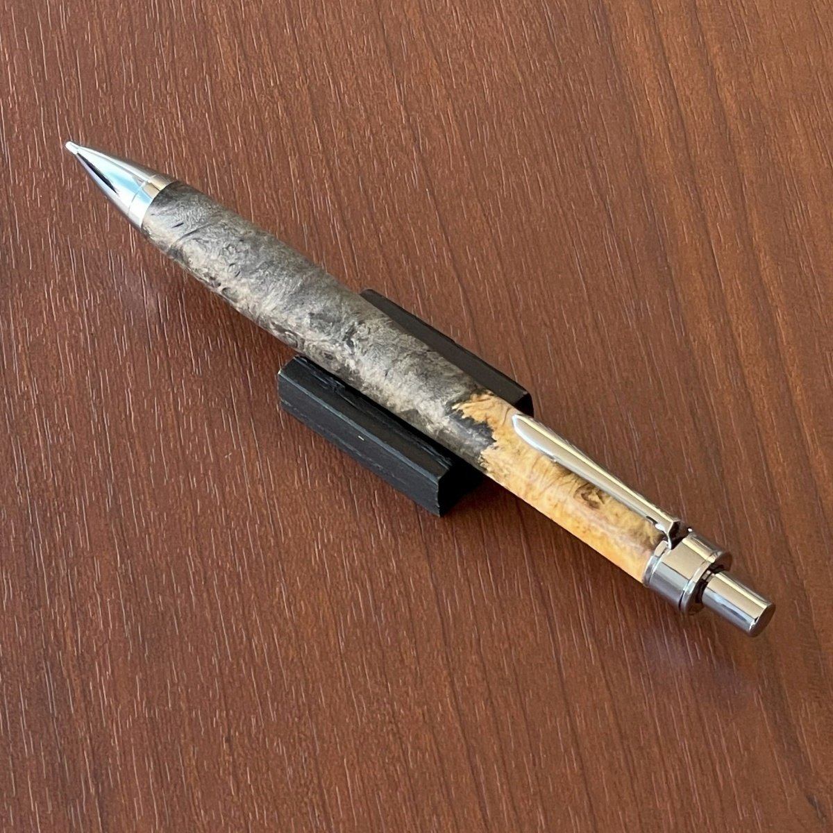 バックアイバール・Buckeye Burl / UMA15 木軸シャープペンシル (SN_42