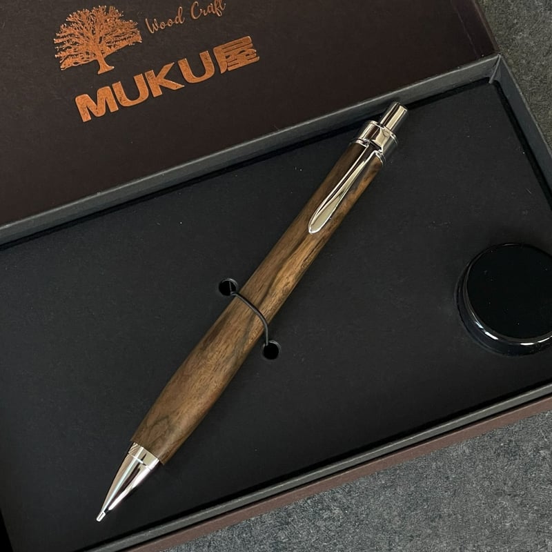 黒柿 / UMA13 木軸シャープペンシル (SN_420717) 【一点もの