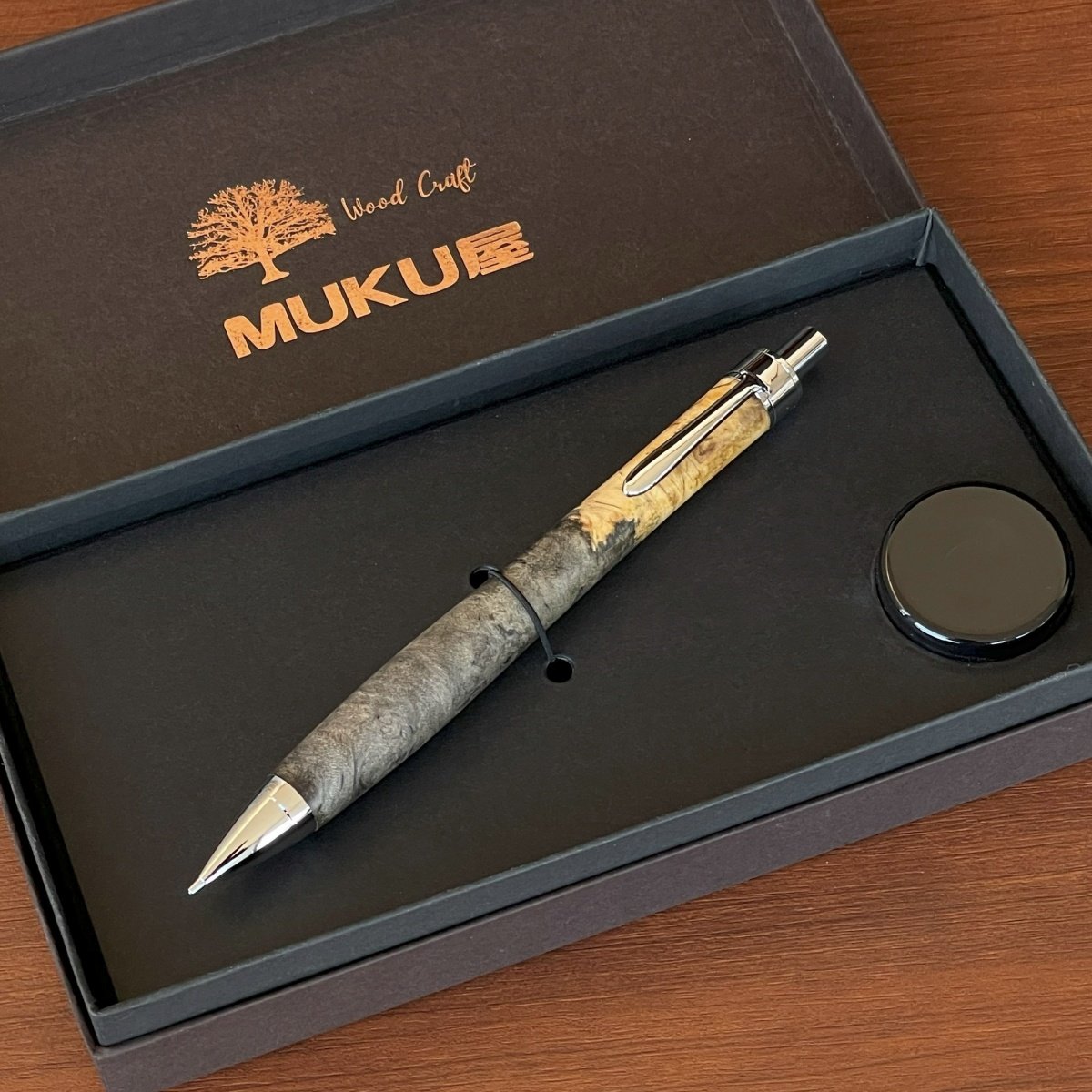 ハンドメイド　木軸ボールペン　バックアイバール　天然木　G2 ハンドメイド 木軸ボールペン バックアイバール 天然木 G2