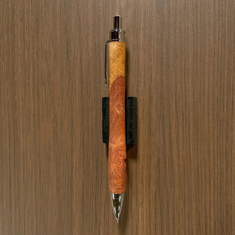 216ペン工房翌檜 わらい 花梨 紅白 源平 瘤杢 木軸シャーペン 木軸 216ペン工房翌檜 わらい 花梨 紅白 源平 瘤杢 木軸シャーペン 木軸