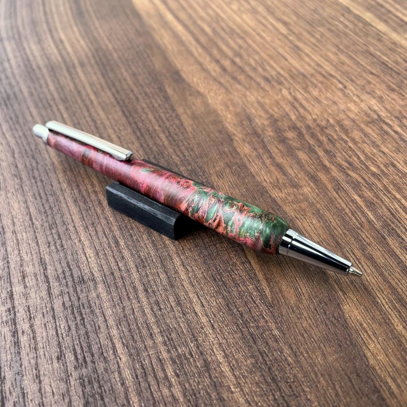 Slim 木軸シャープペンシル0.5mm（ポプラ瘤杢・スタビライズドウッド