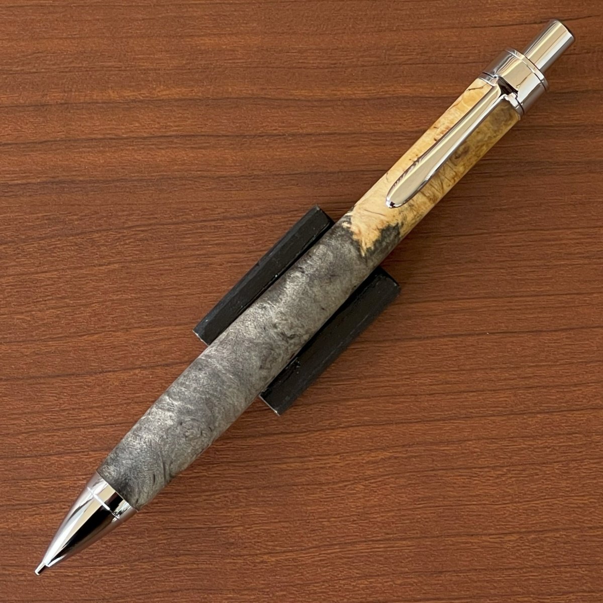ハンドメイド　木軸ボールペン　バックアイバール　天然木　G2 ハンドメイド 木軸ボールペン バックアイバール 天然木 G2