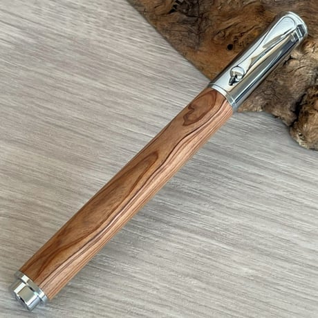 ブラウン 万年筆 木製 スクリューキャップ PILOT パイロット 万年筆 キャップレス木軸 万年筆 FC-25SK-B ブラック