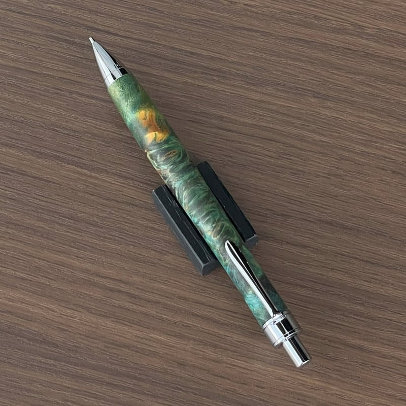 GREEN スタビライズドウッド 木軸シャープペンシル UMA12