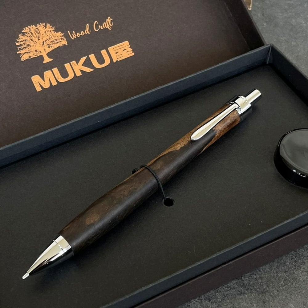 黒柿 / UMA13 木軸シャープペンシル (551911) 【一点もの