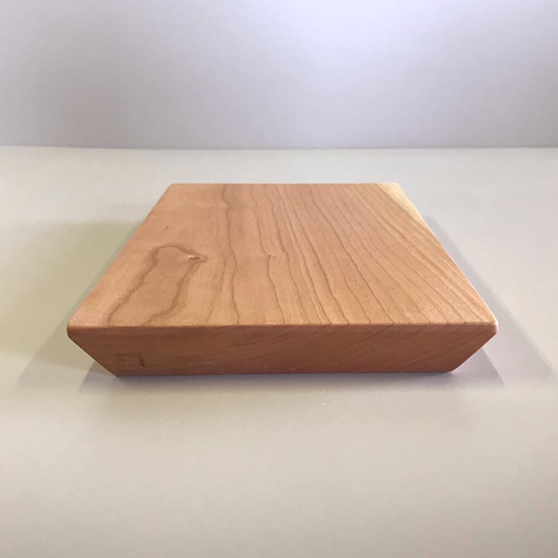 ブラックチェリー材一枚板のカッティングボード・まな板 25cm | MUKU屋