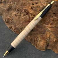 栃縮杢 / SINPEN / 2つの内部機構を持つ新感覚の木軸ペン【約23g】スタンダードモデル（税込み・送料無料）