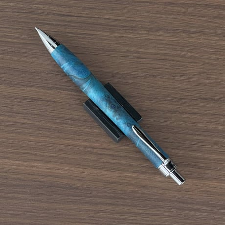 GRAND BLEU スタビライズドウッド 木軸シャープペンシル UMA12 (SN_420803) ポプラ瘤杢【一点もの！】MUKU屋