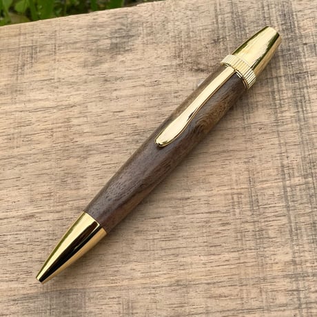 【モンキーポッド】パトリオットボールペン 杢杢工房 木軸ボールペン パトリオットスリム MM1503 胡桃