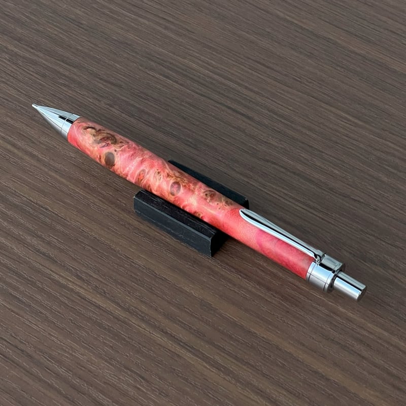 PINK スタビライズドウッド 木軸シャープペンシル UMA12 (SN_420583