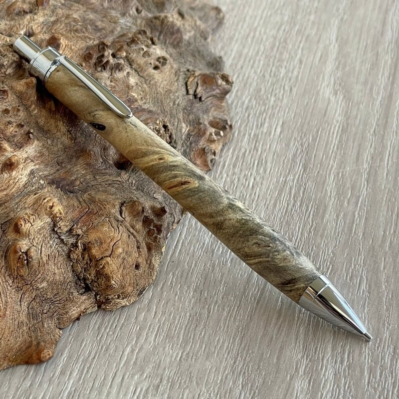 バックアイバール・Buckeye Burl / UMA15 木軸シャープペンシル (51013