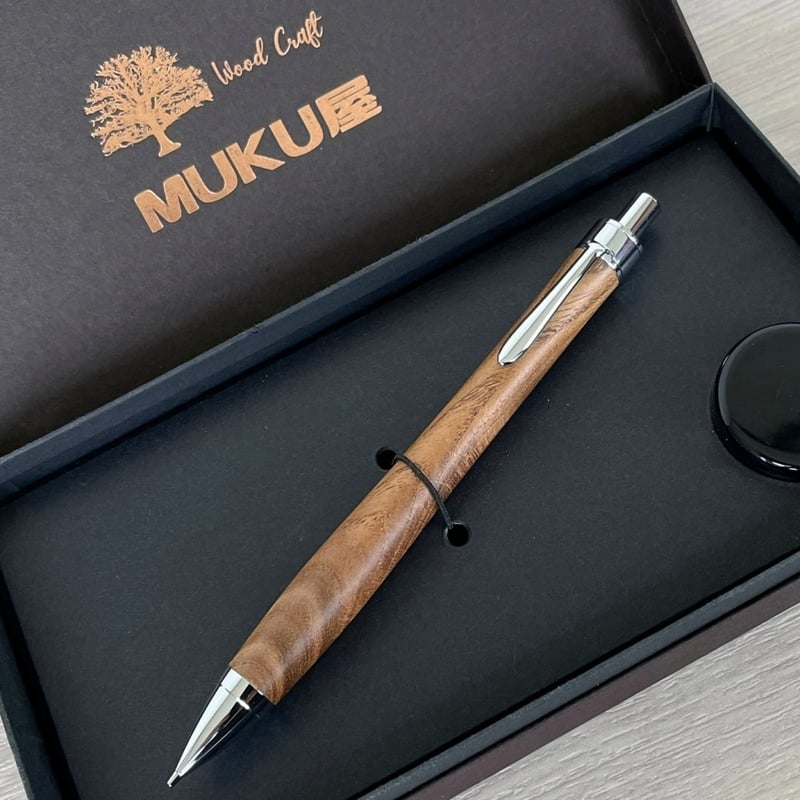 桑（くわ）/ UMA 木軸シャープペンシル 【一点もの！509132