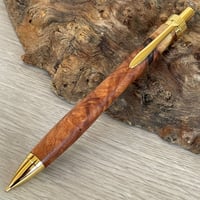 黒柿 / 2つの内部機構を持つ新感覚の木軸ペン SINPEN （ゴールド金具