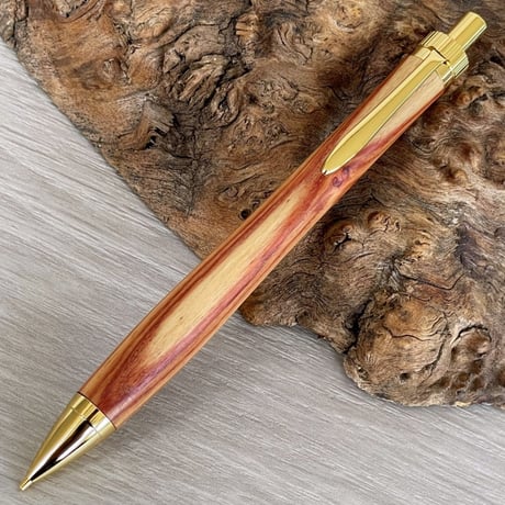 ハンドメイド・木製ボールペン2本セット【沙金絲楠+α】 CATEGORY 木軸ボールペン・木製ボールペン | MUKU屋