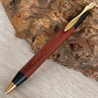 ローズウッド（Rosewood）紫檀 / 2つの内部機構を持つ新感覚の木軸ペン SINPEN （ゴールド金具） MP&BP （税込み・送料無料） 一点もの！ 510264