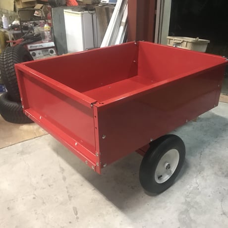 TOY Trailer with Wood fence