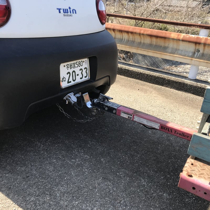 スズキ ツイン用 ヒッチメンバー | BOXX TRAILERS Trailer and Su
