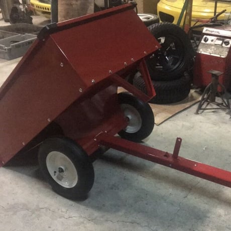 TOY Trailer with Wood fence