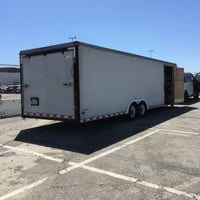 2000 Pace American Race car trailer
