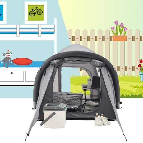 AND AIR　Xframe　一人用アウトドアテント