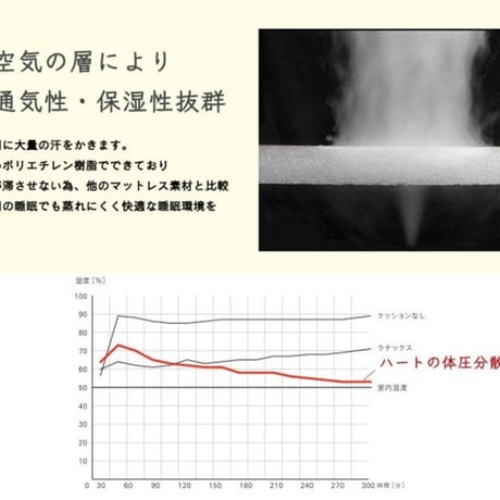 オーガニック洗える体圧分散敷マット （洗えるオーガニックカバー付き）