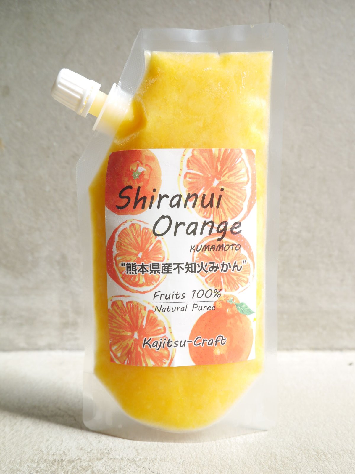 専用♥感謝価格♥みかん⭐軽ふわ楽ちん☆マイクロ×コットン♥モンスター 熊本県産不知火みかんピューレ | 国産フルーツピューレ 果実クラフト