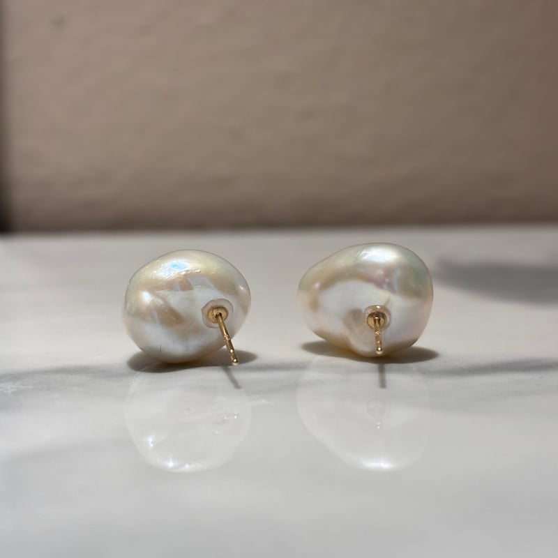Op.78 Un バロックパールピアス | 1 by 4 jewelry