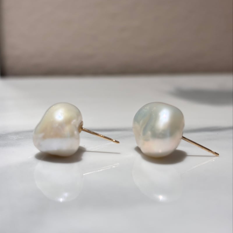 Op.78 Un バロックパールピアス | 1 by 4 jewelry