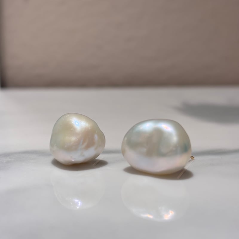 Op.78 Un バロックパールピアス | 1 by 4 jewelry