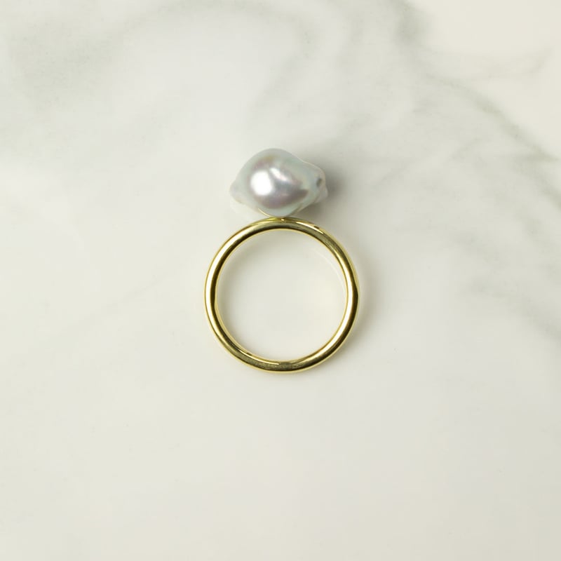 Op.4 lara K10バロックパールリング | 1 by 4 jewelry