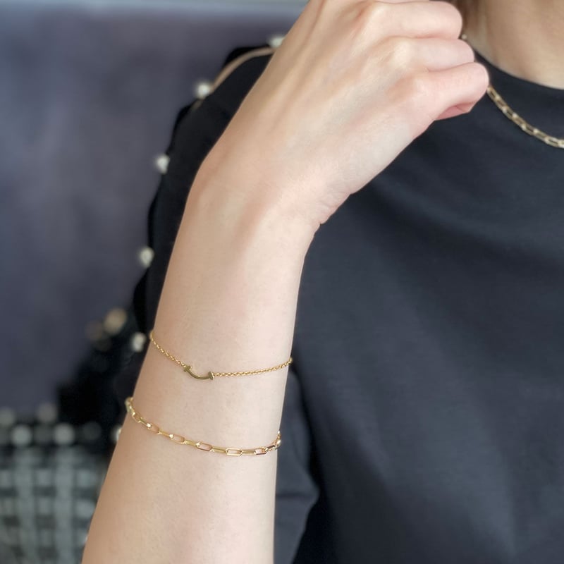 Op.26 K18YG ミラーノチェーンブレスレット | 1 by 4 jewelry