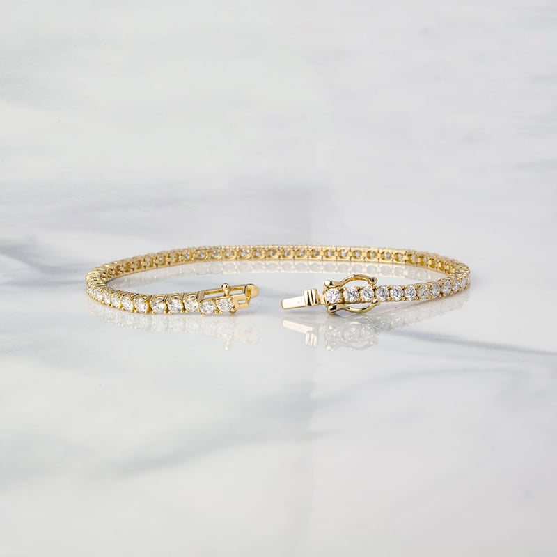 Op.66 Classic テニスブレス K18YG 2ct | 1 by 4 jewelry