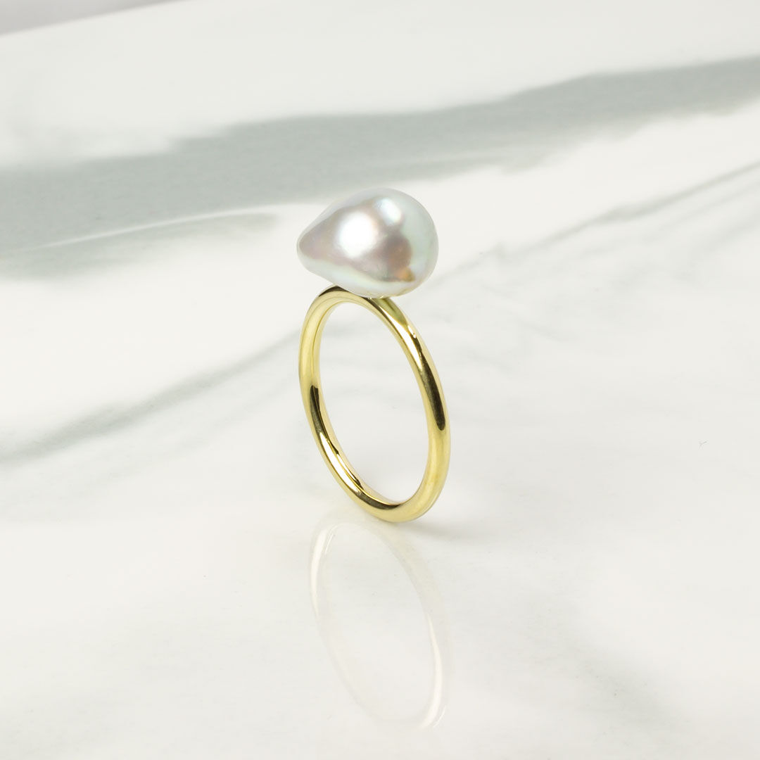 Op.4 lara K10バロックパールリング | 1 by 4 jewelry