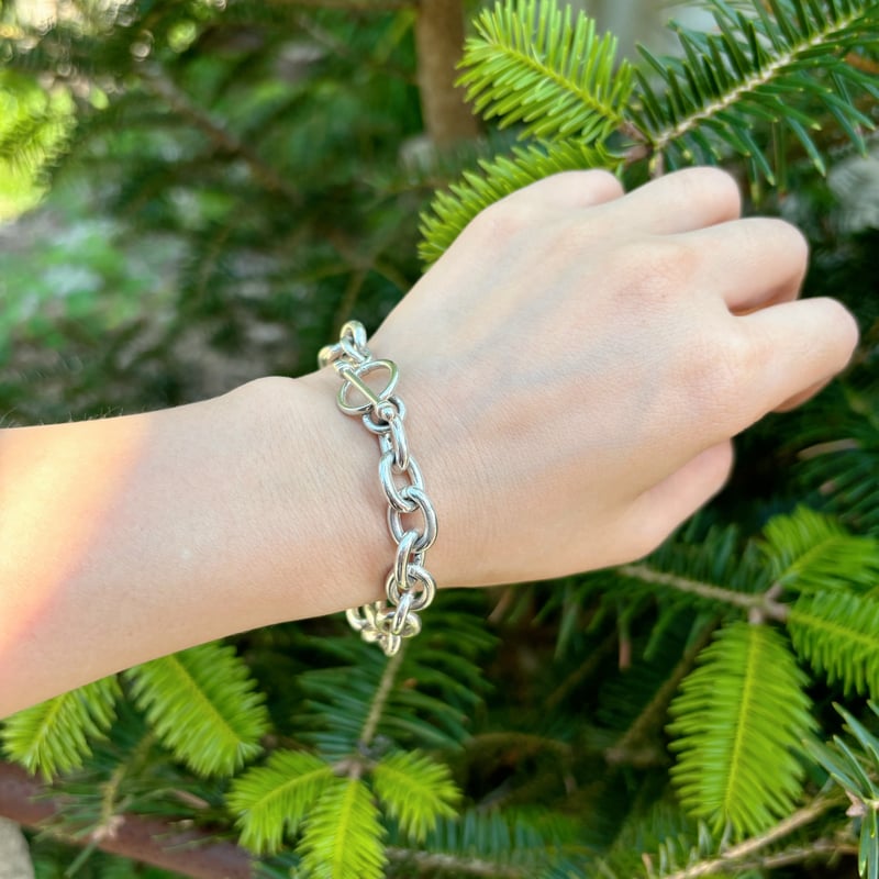 Op.31 シルバーチェーンブレスレット | 1 by 4 jewelry Op.31 シルバーチェーンブレスレット | 1 by 4 jewelry