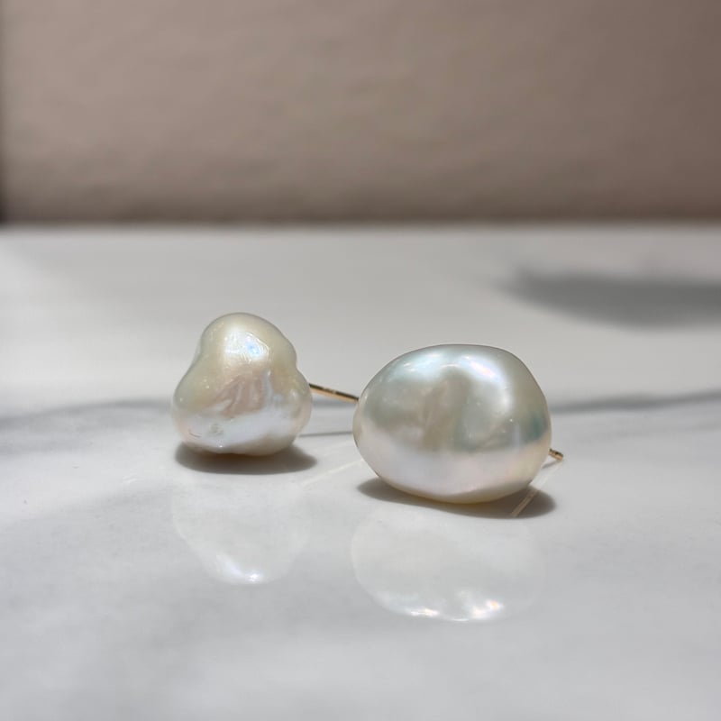 Op.78 Un バロックパールピアス | 1 by 4 jewelry