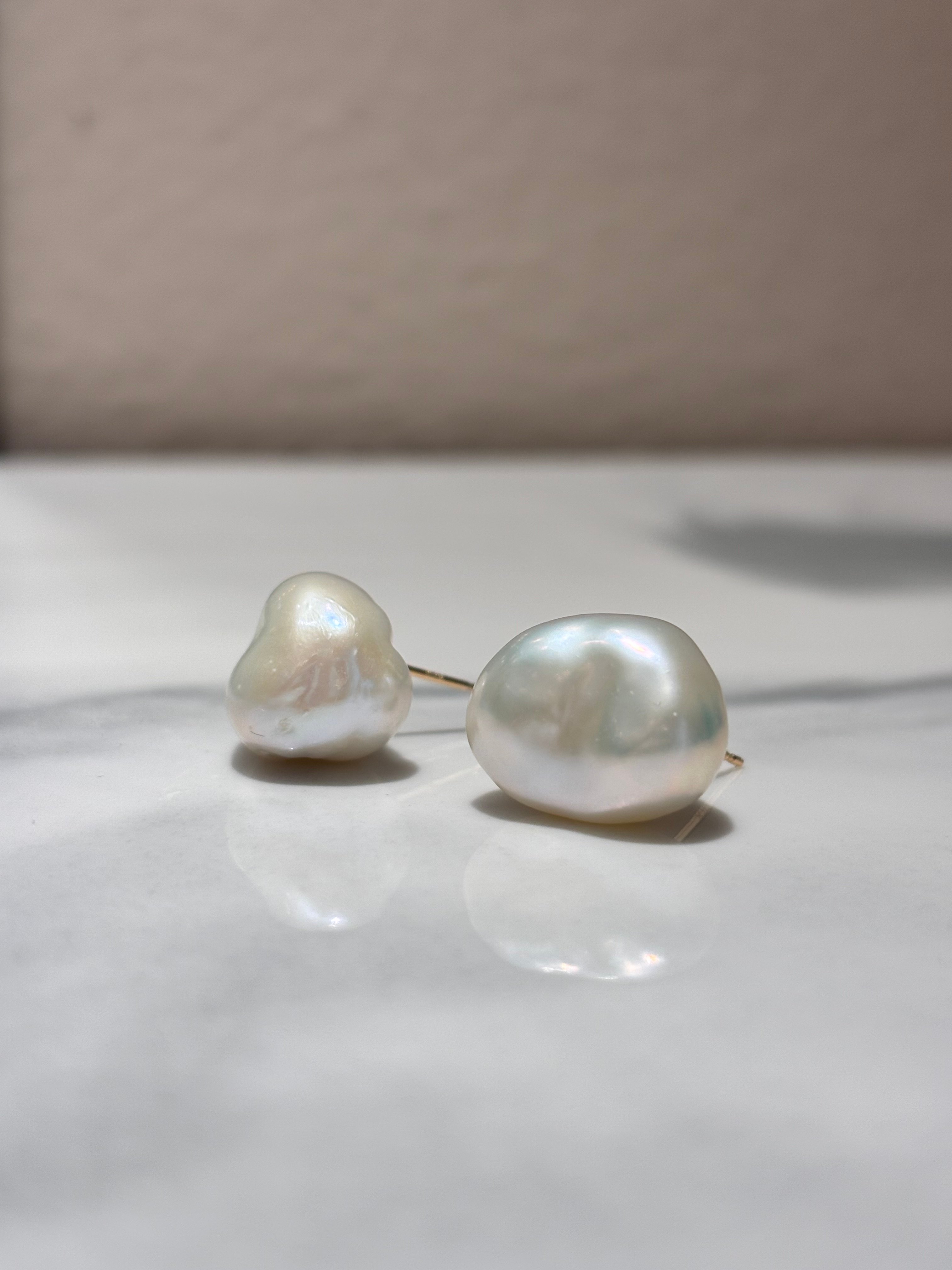 パールピアス Op.78 Un バロックパールピアス | 1 by 4 jewelry